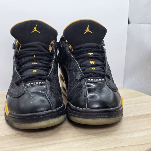 Womens Size 8 - Jordan Dub Zero Sneakers,Black/Taxi GS Size 6.5Y - Picture 2 of 10